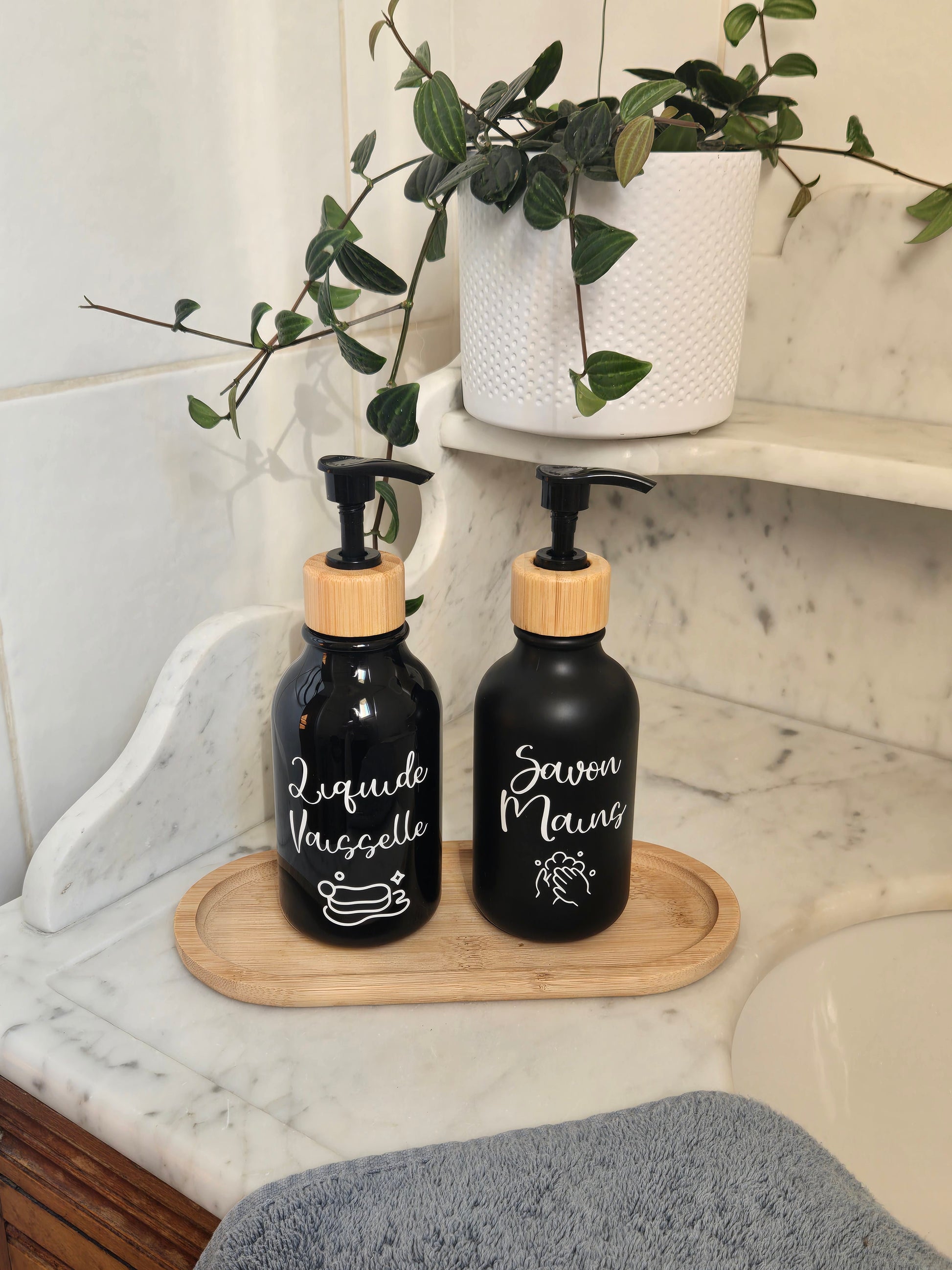 étiquettes duo lavage