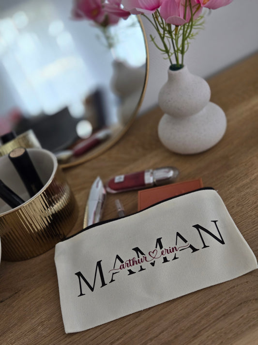 Pochette Maman beige