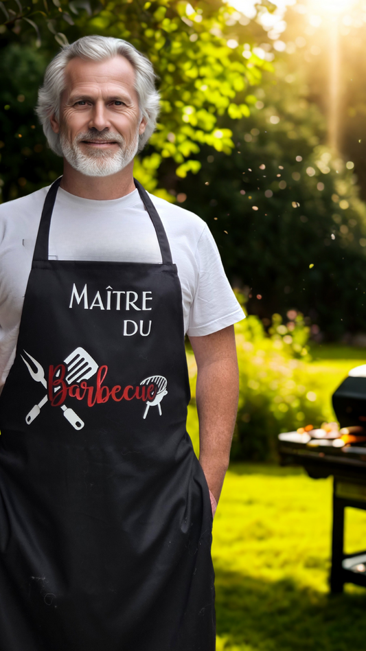 Tablier "Maître du barbecue"